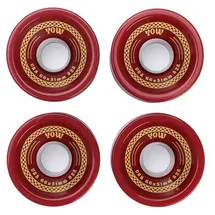 YOW Ura 82a Skateboard-räder - Red - 66 x 51 mm
