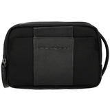 Piquadro Brief2 Beauty Case With Wide Opening Nero
