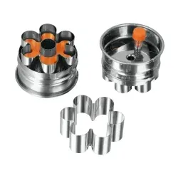 Metaltex Linzer-Keksausstecher 252373 010 , Rosette