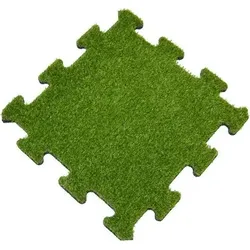 Kunstrasen-Gummifliese 30 mm – Puzzle-System-Mittelstück EINHEITSGRÖSSE