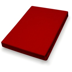Kissenbezug Jersey rot - rot