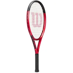 Wilson Kinder-Tennisschläger Clash v2.0 25in (9-12 Jahre) rot - besaitet -