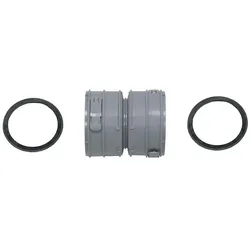 VAILLANT Set 3 Verbindungsstück Brennw. für flexible Abgasleitung DN 80. PP