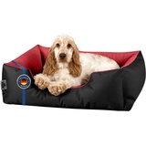 BedDog Hundebett S - Hundekissen - Hundekorb - Hundecouch - Hundesofa - Bezug abziehbar, Waschbar, für Kleine Hunde