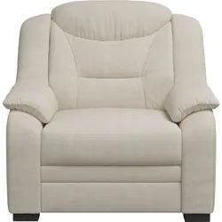 Sessel COTTA "Marcus", beige, B:97cm H:99cm T:99cm, 100% Polyester, Sessel, Sessel im klassischen Design mit hoher Rückenlehne