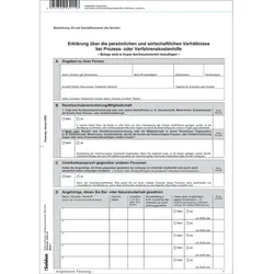 SoldanPlus Fragebogen Prozess-Verfahrenskosten K430 50St 4250340530156 SoldanPlus 50 Stück