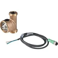 Geberit Temperatur-/Volumenstromsensor 616226001 1,8 - 32 l/min, für Gebäudetechnik, Rotguss
