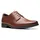 CLARKS Howard Walk Schuhe Dark Tan Lea 40