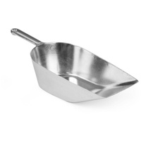 HENDI Aluminiumschaufel, Abwiege-/Abfüll-/Futter-/Sackschaufel, 2,0L, 390mm, Aluminium