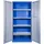 Güde Umweltschrank Stahl 93 x 193 x 38 cm Blau/Grau 4 Wannenböden