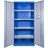 Güde Umweltschrank Stahl 93 x 193 x 38 cm Blau/Grau 4 Wannenböden