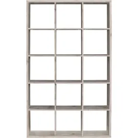 Forte Mauro Standregal 107,2 x 32,9 x 176,3 cm Braun