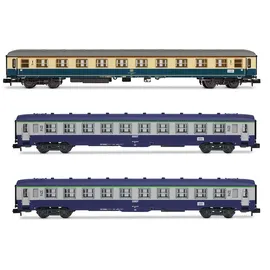 Arnolds & Sons 3-tlg. Set Reisezugwagen D242 Paris – Berlin – Warszawa 4437 N