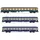 Arnolds & Sons 3-tlg. Set Reisezugwagen D242 Paris – Berlin – Warszawa 4437 N