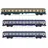 Arnolds & Sons 3-tlg. Set Reisezugwagen D242 Paris – Berlin – Warszawa 4437 N