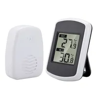 RANRAO Digital Wetterstation Innen Außen Thermometer Wireless Funk mit Außenfühler for Indoor/Outdoor Use, Indoor and Outdoor Temperature Display