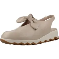 Wonders für Damen. C-7602 Lederschuhe Simon02 beige 39 3 bis 5 cm, Keine, Lässig