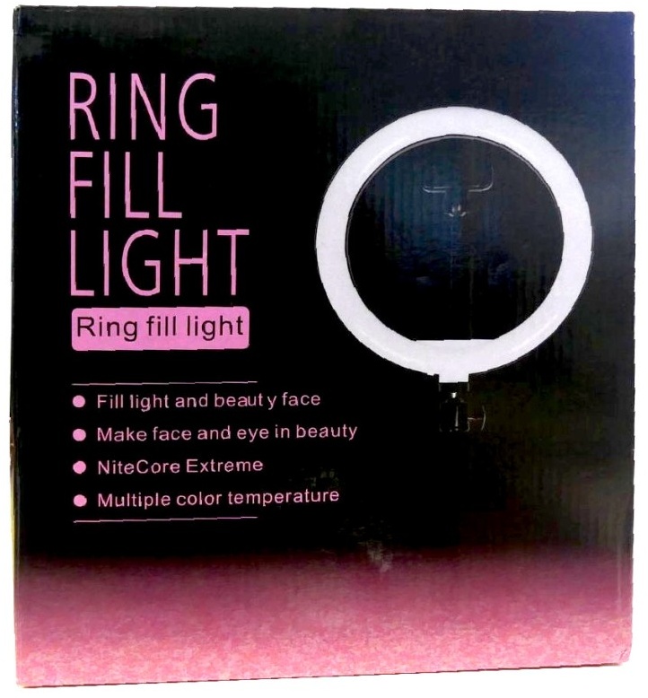 LED Ringlicht 26 cm Ring Fill Light mit Handyhalterung Makeup Youtube TikTok