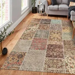 Bamyum Nadine Bedruckter 200x300 Teppich Chenille-Druck Maschinell Hergestellt
