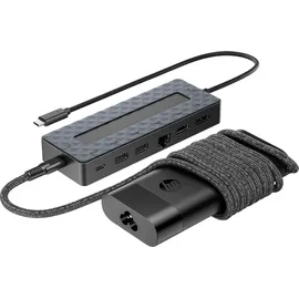 HP Universal USB-C Hub und Laptop-Ladegerät, Kombo