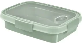 CURVER SMART TO GO ECO SANDWICH Frischhaltedose, mit Ventil, Handliche und nachhaltige Aufbewahrungsbox mit Ventil, Volumen: 0,7 Liter, Farbe: Pastellgrün