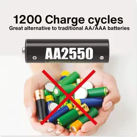 Verico LoopEnergy AA USB-C® 2er Pack