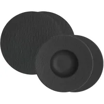 Villeroy & Boch Pastateller 4-teilig schwarz