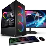 kiebel.de Raptor V Gaming-PC AMD Ryzen 5 5600G 4,2 GHz 32 GB RAM 1 TB SSD RTX 4060 Ti Win 11