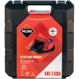 Rubi Saugheber Kunststoff One Size Schwarz/Rot