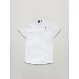 G-Star Lash Ribbed Kurzarm-T-Shirt White S