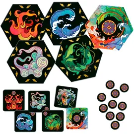 Magellan Pfad der Elemente: Plastikfreies Brettspiel ab 6 Jahren