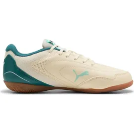 Puma Truco IV Hallenschuhe Kinder sugared almond/puma white/emerald ice/mint jelly/puma black 34