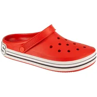 Crocs Off Court Logo Holzschuhe Tomato 37-38