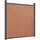 vidaXL Zaunelement Braun 699x186 cm WPC