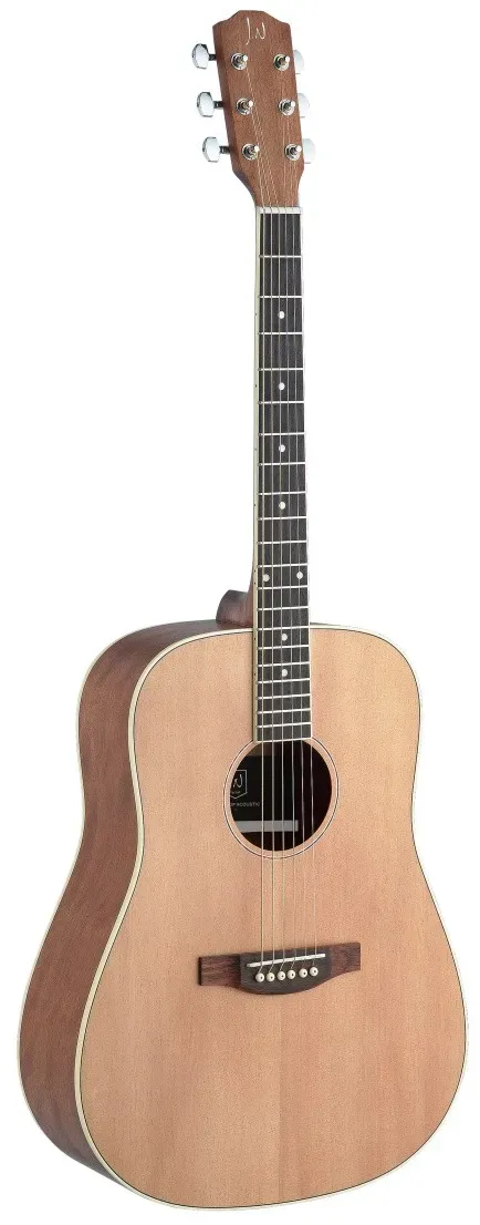 J. N. ASY-D Asyla Serie, Akustikgitarre mit massiver Fichtendecke, Dreadnought-Modell