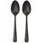 Papstar Löffel Mehrweg 19 cm 10 St. Schwarz