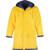 Modas Unisex Regenjacke Original Friesennerz Wendejacke - Regenmantel Regenparka Damen Herren Ostfriesennerz in Gelb Größe XXL - XXL