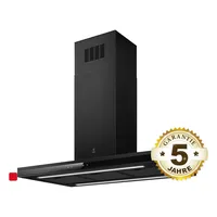 Elica Inselhaube 90 cm Schwarz