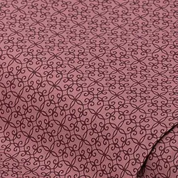 Baumwoll-Trachtenstoff "Ornamente", mauve