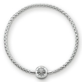 Thomas Sabo Unisex Armband Karma Beads 925 Silber KA0001-001-12