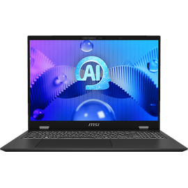 MSI Prestige 16 AI Studio B1VFG-009, Gaming Notebook, mit Zoll Display, Intel® CoreTM Ultra 9,Ultra 9 185H Prozessor, 32 GB RAM, 1 TB SSD, NVIDIA GeForce RTXTM 4060, Stellar Gray, Windows 11 Pro