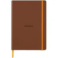 Rhodia Notizbuch A5 80 Blatt elfenbein 90g, liniert, Kupfer