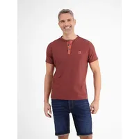 Lerros Henleyshirt »LERROS Herren Serafino-Shirt, gestreift«