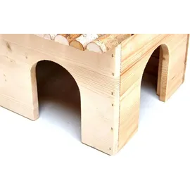 ollesch Kleintierkäfig Hagar L 40 x 23 x 20 cm Braun
