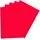 Folia Moosgummi 29 x 40 cm 2 mm hochrot 5 Blatt
