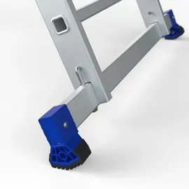 WERNER Mehrzweckleiter 3-Teilig 10 Sprossen