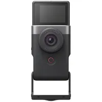 Canon PowerShot V10 Advanced Vlogging Kit silber