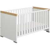 Paidi Babybett Kira 70 x 140 cm Dekor Weiß