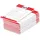 PRICARO Bestellannahmeblock "Rot" A5 10 Stück Notizblock Gastronomie