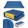 Miganeo Solarfolie schwarz/blau 450 x 220 cm